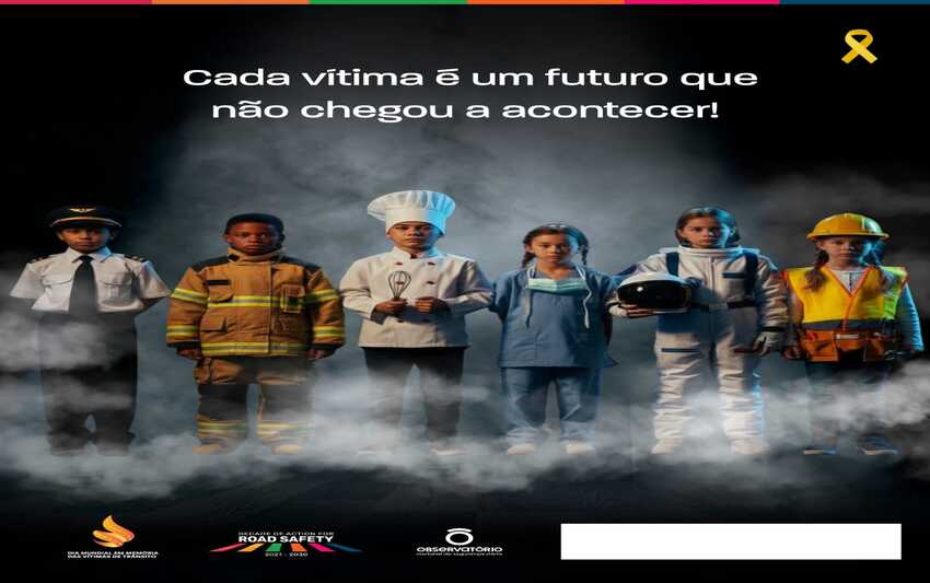Salvar vidas de jovens no trânsito é tema de campanha do ONSV: “O futuro não pode mais ser interrompido nas ruas”