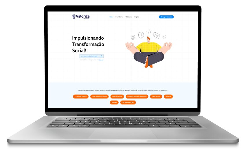 Plataforma Valorize chega para transformar a forma como projetos sociais são concebidos, financiados e executados no Brasil