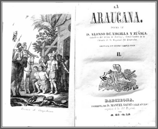 La Araucana – Don Alonzo de Ercilla, 1843