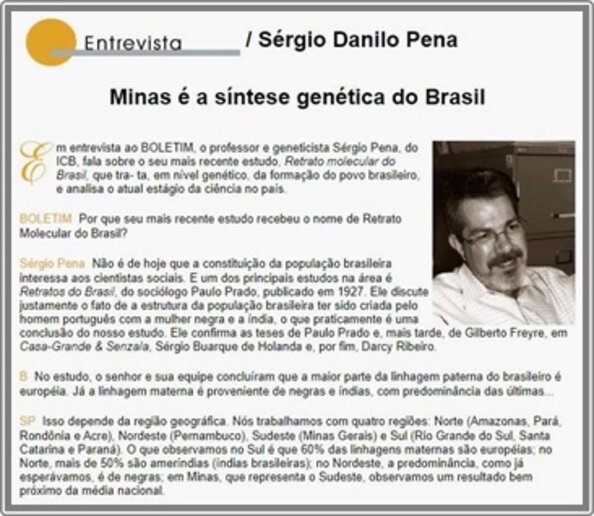 Sérgio Pena, Boletim n°1.272, 12.04.2000, UFMG