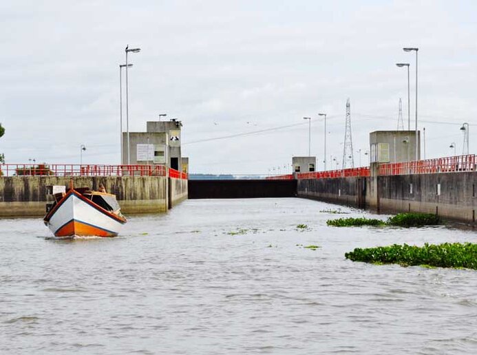 Eclusa – Canal São Gonçalo