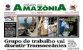 Capa do jornal Diário da Amazônia desta terça-feira