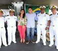 Mariana Carvalho acompanha trabalho da Marinha do Brasil em Rondônia