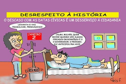 DESRESPEITO À HISTÓRIA