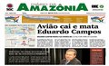 Capa do Diário da Amazônia desta 5ª feira