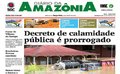 Capa do jornal Diário da Amazônia desta terça-feira