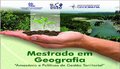 ESTÃO ABERTAS AS INSCRIÇÕES PARA O MESTRADO EM GEOGRAFIA PELA UNIR