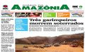 Capa do jornal Diário da Amazônia desta sexta-feira