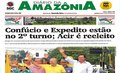 Capa do jornal Diário da Amazônia desta segunda-feira