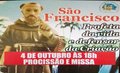 Participe da quermesse, missa e procisão de São Francisco