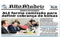 Capa do jornal Alto Madeira desta  terça-feira