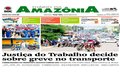 Capa do jornal Diário da Amazônia desta terça-feira