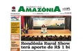 Capa do jornal Diário da Amazônia desta quarta-feira