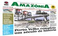 Capa do jornal Diário da Amazônia desta quinta-feira