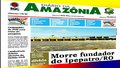 Capa do jornal Diário da Amazônia desta sexta-feira