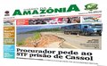 Capa do jornal Diário da Amazônia deste sábado