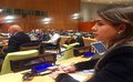 Mariana Carvalho representa Câmara dos Deputados em evento na ONU 