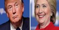 Hillary sobe e apoio a Trump cai a menos de 40%