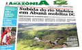 Capa do jornal Diário da Amazônia desta quarta-feira