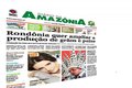 Capa do jornal Diário da Amazônia deste domingo