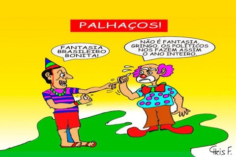 PALHAÇOS!