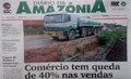 Capa do jornal Diário da Amazônia