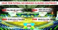 FUTSAL É A ATRAÇÃO HOJE NO CLÁUDIO COUTINHO