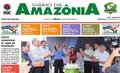 Capa do jornal Diário da Amazônia deste sábado