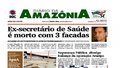 Capa do jornal Diário da Amazônia desta quarta-feira