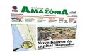 Capa do jornal Diário da Amazônia deste sábado