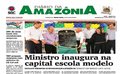 Capa do jornal Diário da Amazônia desta sexta-feira