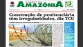 CAPA DO JORNAL DIÁRIO DA AMAZÔNIA DESTE SÁBADO