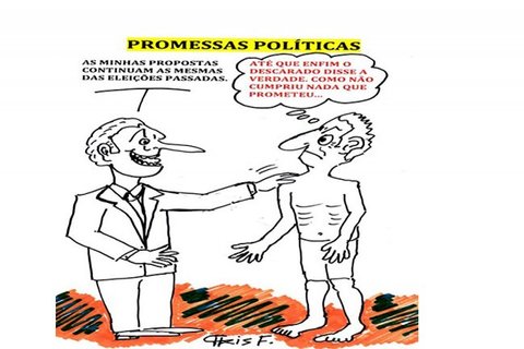 SÓ PROMESSAS . . . 