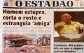 Capa do jornal Estadão do Norte deste sábado