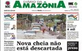 Capa do jornal Diário da Amazônia deste sábado