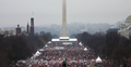 Multidões protestam contra Trump em Washington 