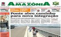 Capa do jornal Diário da Amazônia deste domingo