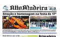 Capa do jornal Alto Madeira deste sábado