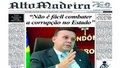 Manchetes do jornal Alto Madeira