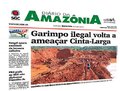 Capa do jornal Diário da Amazônia desta quaerta-feira