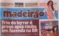 Capa do Jornal Madeirão deste domingo