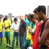 Confúcio prestigia treino do Ariquemes Futebol Clube