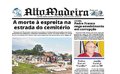 Capa do jornal Alto Madeira desta terça-feira