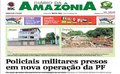 Capa do jornal Diário da Amazônia desta quinta-feira