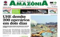 Capa do jornal Diário da Amazônia desta quarta-feira