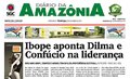 Capa do jornal Diário da Amazônia deste domingo