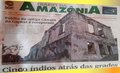 Capa do jornal Diário da Amazônia deste sábado