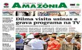 Capa do jornal Diário da Amazônia desta quarta-feira