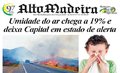 Capa do jornal Alto Madeira desta quarta-feira