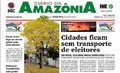 Capa do jornal Diário da Amazônia desta quinta-feira